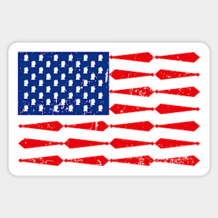 Trump, Donald Trump, Trump Tie, Trump flag, United States, Trump Meme Sticker